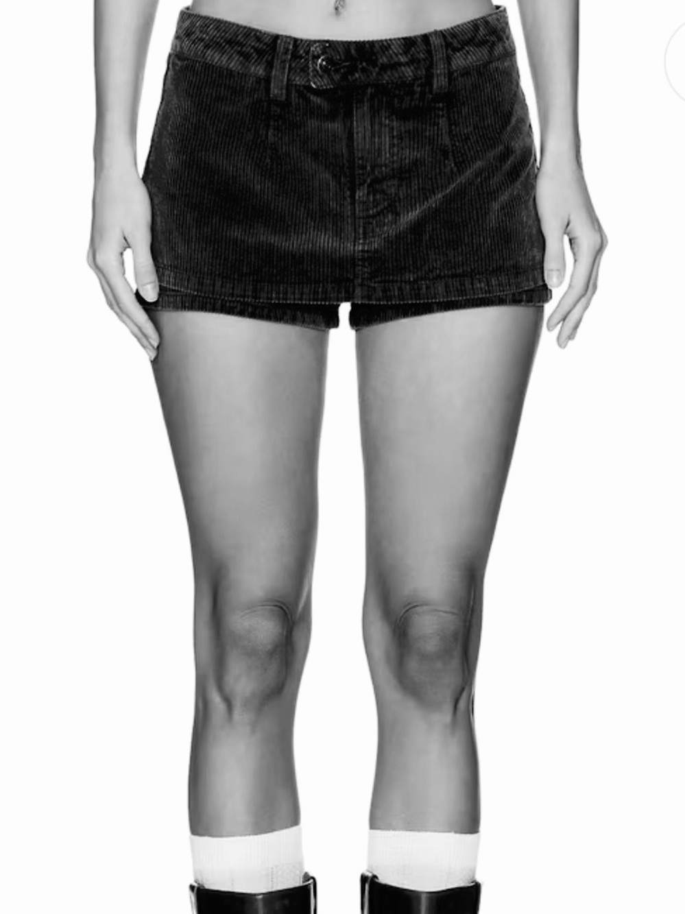 Free People We The Free Gallivanting Cord Skort NWOT